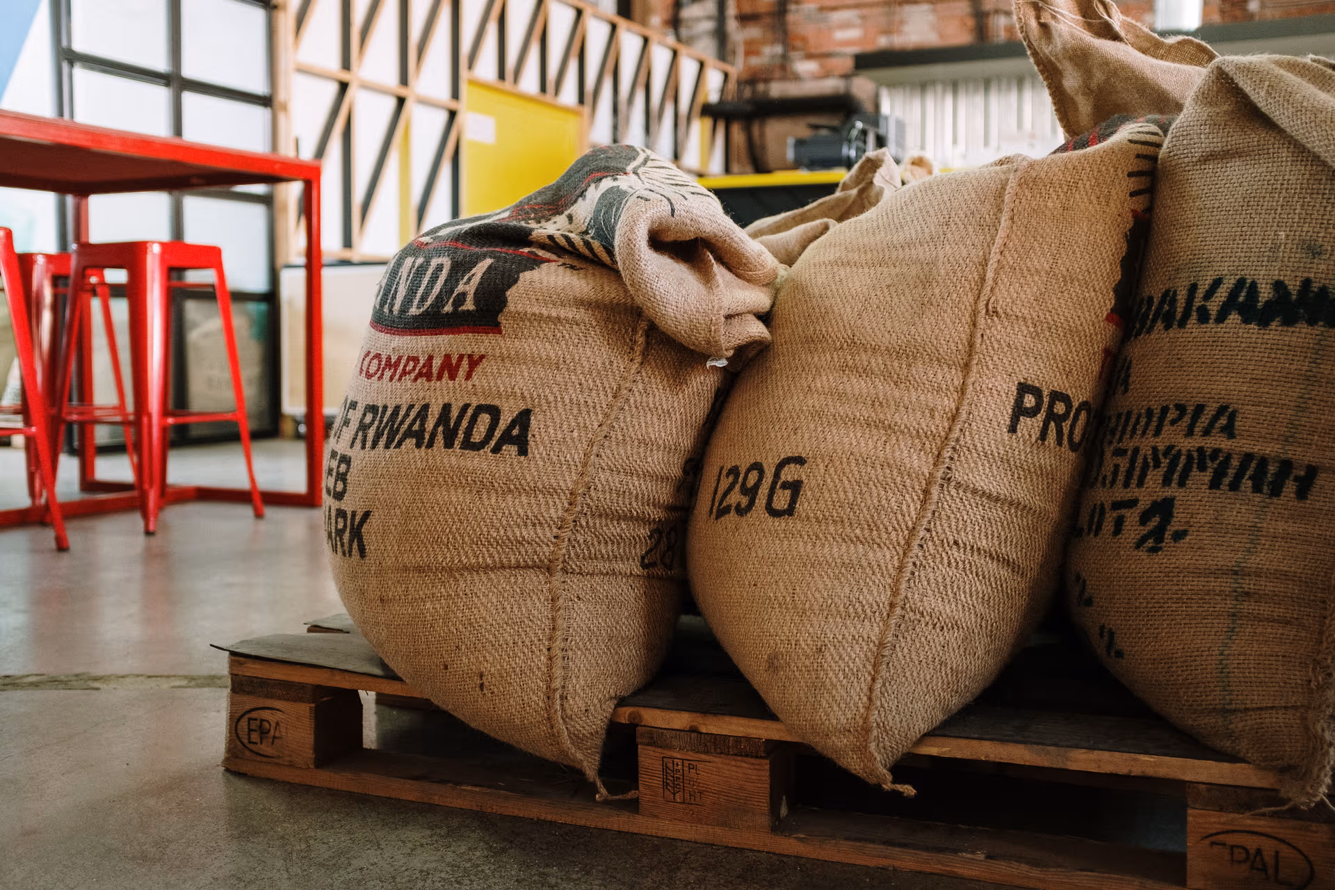 Stock de café